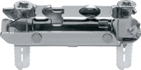 Blum monteringsplate "design" H0, m.5mm expando-dübel, exenter høydejustering, stål 
