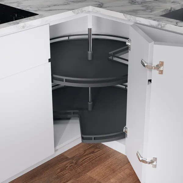 Hjørnekarusell Kesseböhmer Arena Style 3/4 Ø820mm - Flere Farger