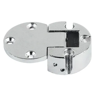 Klaffehengsel 90° Ø35mm Plano-Medial  Nikkel