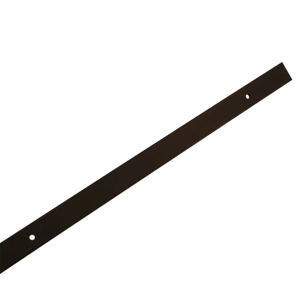 Skyvedørskinne Retro 2m Sort