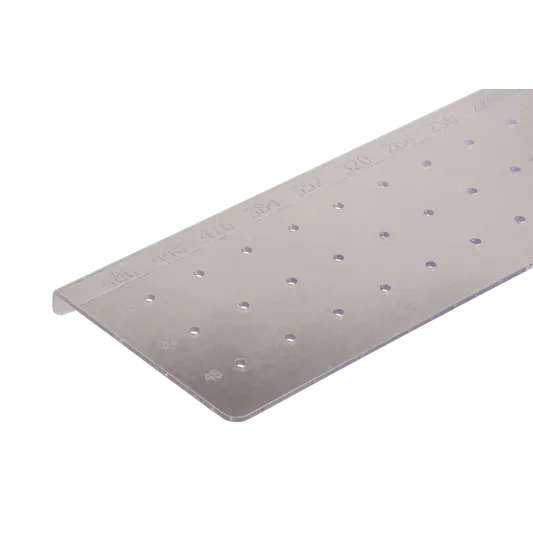 Bormal Håndtak 512x64mm Hull Ø2mm Nylon  Transparent