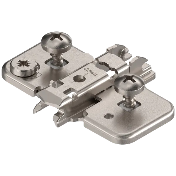 Monteringsplate Blum H0 37mm Dübel M/Exenter Høydejustering