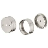 Garderoberørholder Teka Ø25mm  Nikkel