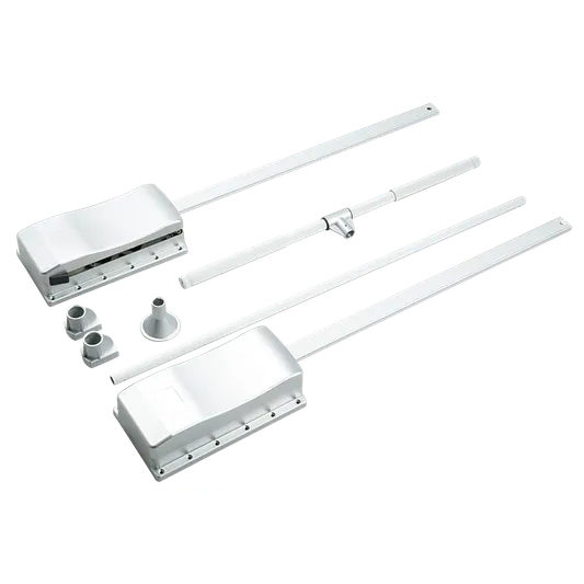 Garderobelift 12kg 562-770mm Sølv