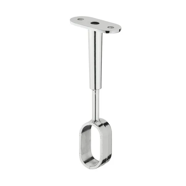 Garderoberørholder Oval Midtfeste Krom