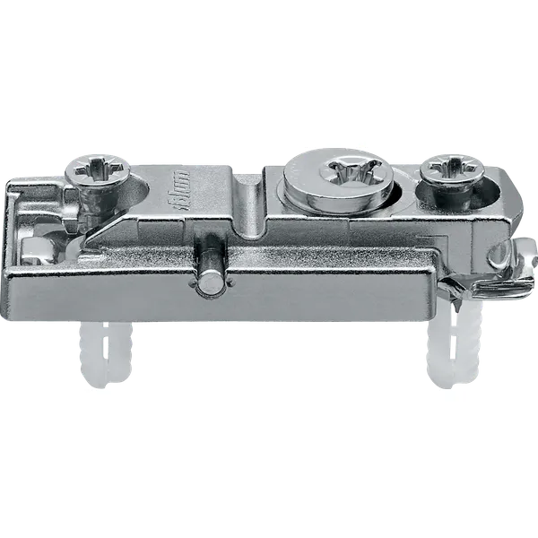 Monteringsplate Blum Design H0 5mm Dübel Exenter Høydejustering