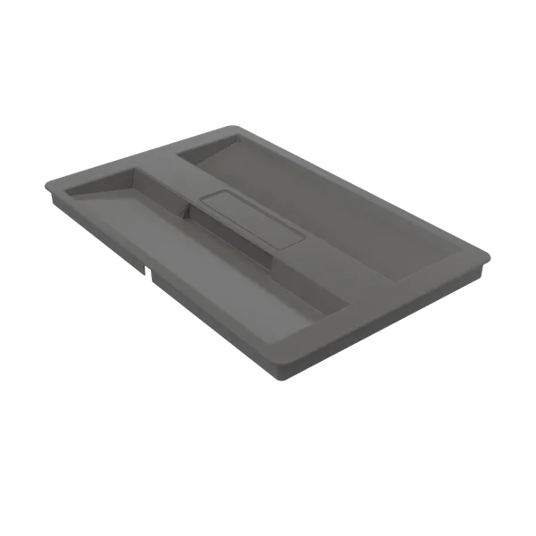 Lokk IMA Future Til Avfallsbøtte Antrasitt