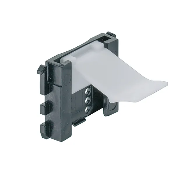 Sokkelfeste Axilo fjær plast 19mm