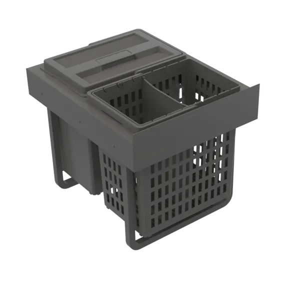 Avfallssorterer IMA Select Base 400 ECO Bunnmontert Antrasitt