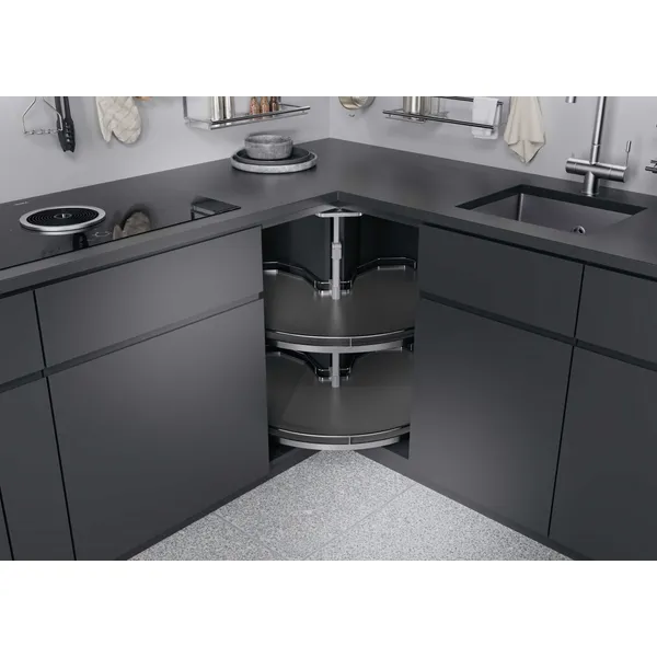 Hjørnekarusell Kesseböhmer Revo 90 3/4 Antrasitt