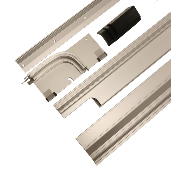 Toppskinnesett Hawa Folding Concepta III 20/25 2 Dører Venstre Anodisert