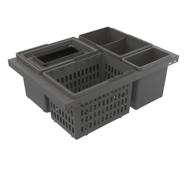 Avfallssorterer IMA Cube Basic Low 600 ECO Antrasitt