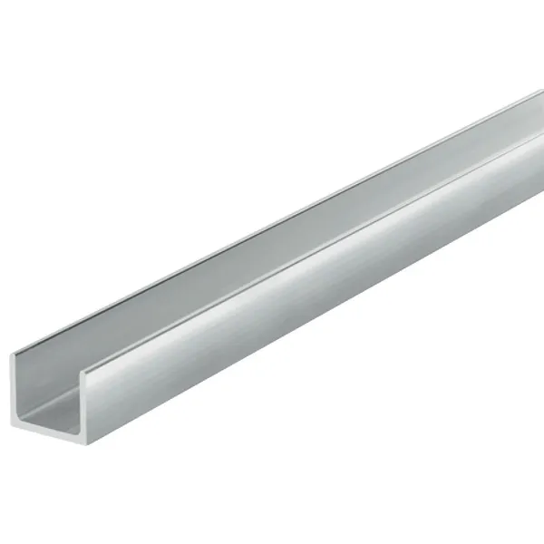 Skyvedørskinne Topp  3500mm Aluminium 