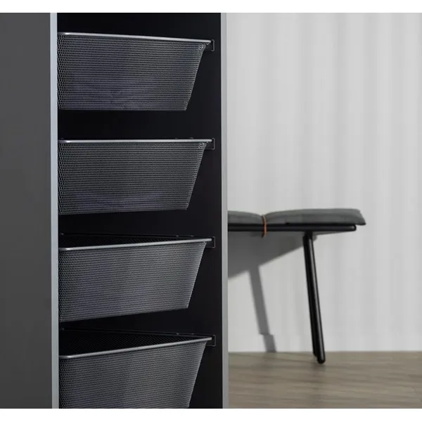 Meshkurv Pelly Roller Antrasitt  