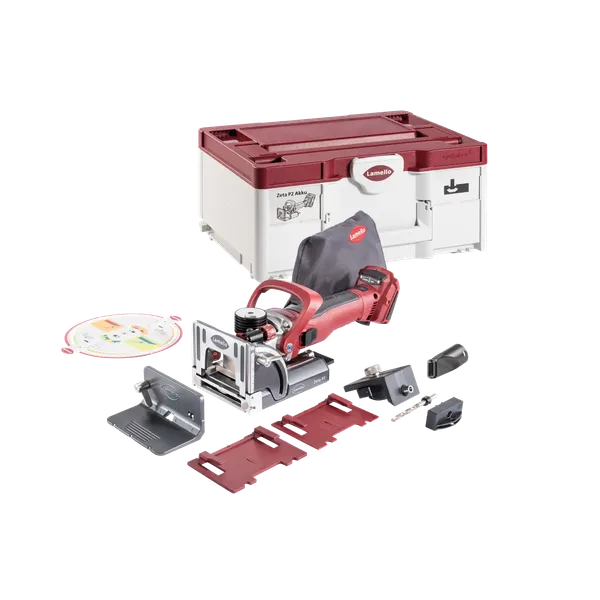 Lamello Zeta P2 fres DP i Systainer u/batteri og lader