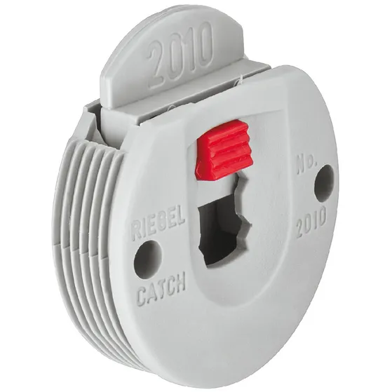 Skyvedørføring Toppstyring Plast Grå