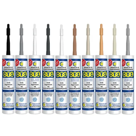 Fugemasse & Lim CT1 - Flere Farger