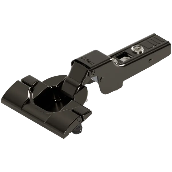 Hengsel Blum 110° Halvdekkende U/Fjær Inserta Svart Onyx