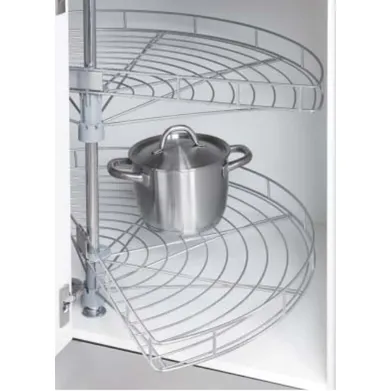 Hjørnekarusell Pelly 1/2 Sett Ø850mm Antrasitt