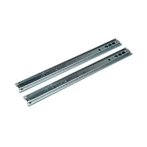 Kulelagerskinne fulluttrekk stål L500mm H45mm 