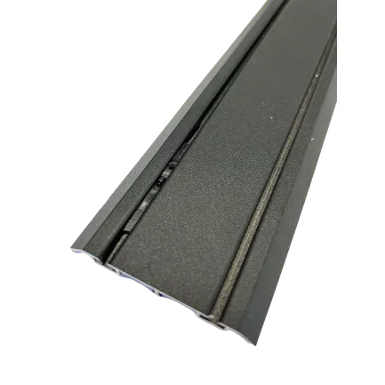 Skyvedørsskinne BT Bunn Dobbelsidig Teip 50kg 3m  Sort