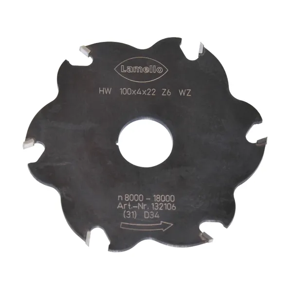 Freseblad Lamello HW100x4 Z6 For Classic