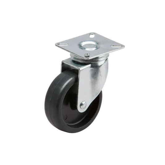 Møbelhjul Ø75mm U/Brems 45 kg