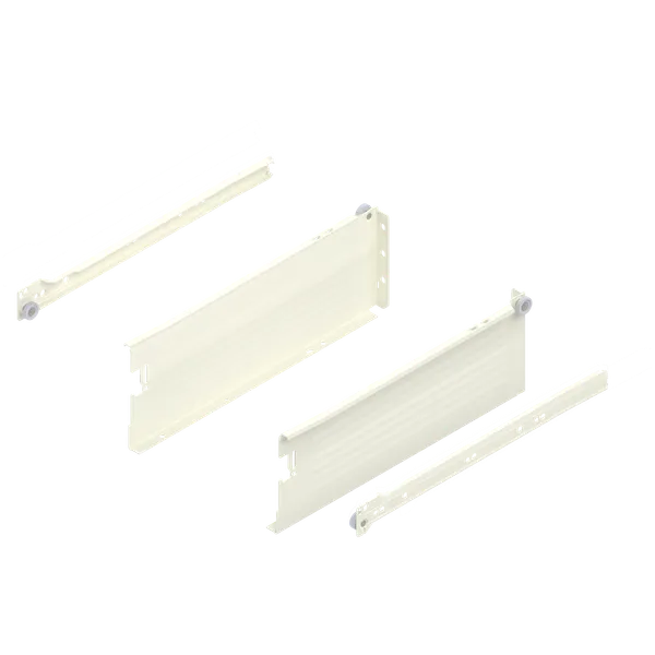 Metabox Blum Høyde H 150mm Hvit