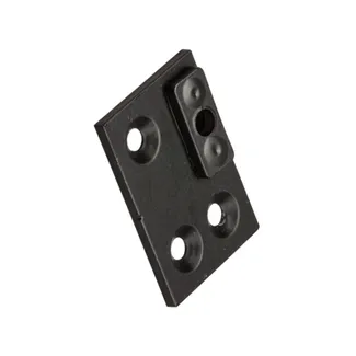 Sinklist Kappbar Høyre/Venstre Flens Sort/Hvit 