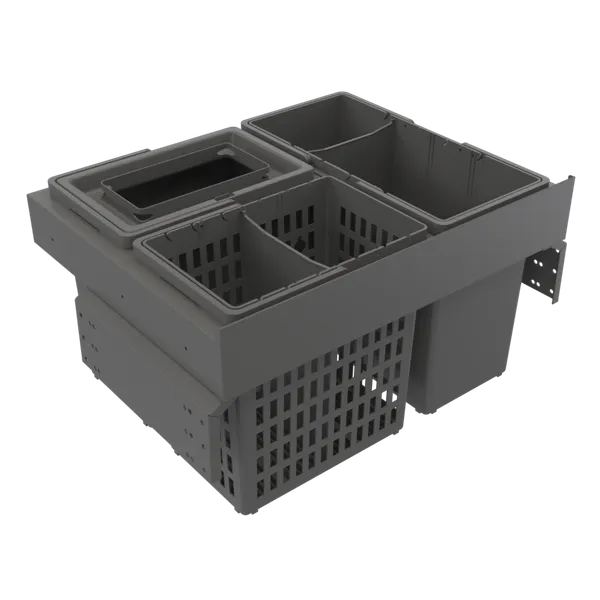 Avfallssorterer IMA Select Side 600 ECO Sidemontert Antrasitt