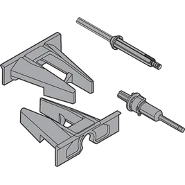 Synkrobeslag Blum Movento / Legra Tip-On