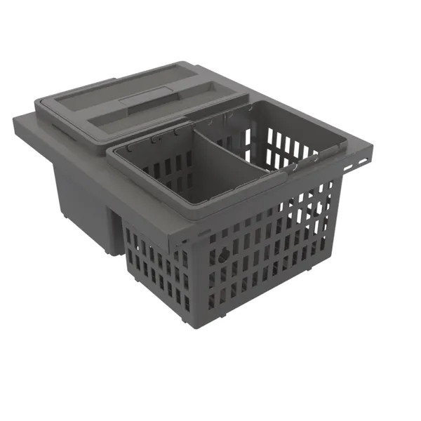 Avfallssorterer IMA Cube Basic Low 400 ECO Antrasitt 