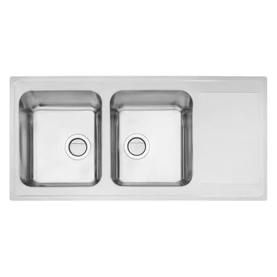 Kjøkkenvask Stala Ease 2 Kummer M/Rille 