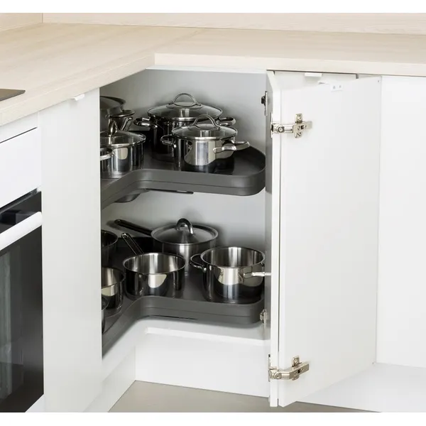 Hjørnekarusell Pelly 3/4 U/Midtstolpe Antrasitt