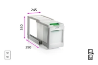 Kildesorterer Stala EkoLine  30cm 2x10L