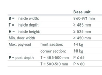 Uttrekk Kesseböhmer Magic-Corner Arena Classic M/Kurver Hvit/Sølv 