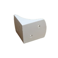 Vinkel 144  35x35mm Nylon Hvit
