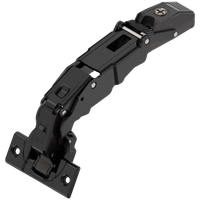 Hengsel Blum 125° M/Demper Skrufestet Svart Onyx