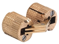 Zysa lamellhengsel, mess, Ø/10mm, for 14-19mm dør