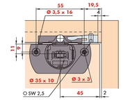 Stopper Eku Clipo 15 