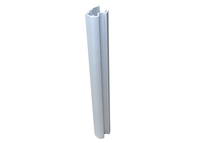 Profilgrep Skyvedør 16-19mm 2,7m Aluminium 