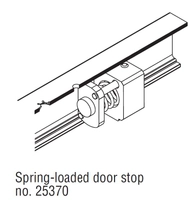 Dørstopper Hawa Junior 80/B Mekanisk Åpning Spring Loaded