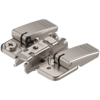 Monteringsplate Blum 37mm H3 Inserta Exenter Høydejustering Stål/Zamach