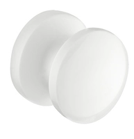 Trykknapp Til Trykklås Mini 16mm Front Hvit 