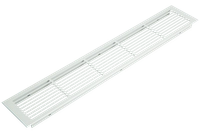 Lufterist 500x86mm 200cm2 Aluminium - Flere Farger