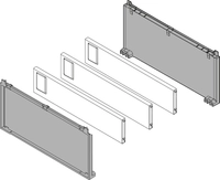 Flaskeholdersett Blum Ambia-Line Silkehvit 