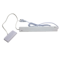 Trafo Led 24V 30/60W 9 Utganger 2m Kabel M/Stikk
