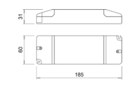 LED-trafo TRIAC 30/75W 24V