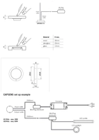 Bryter/Dimmer Capsens Skjult V13 