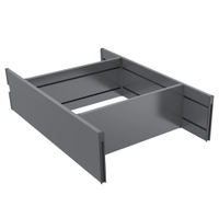 Skuffeinnlegg IMA Flex500 Avdeler H130xD523xB318mm Antrasitt  